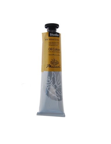 Phoenix χρώμα λαδιού yellow ochre 180ml
