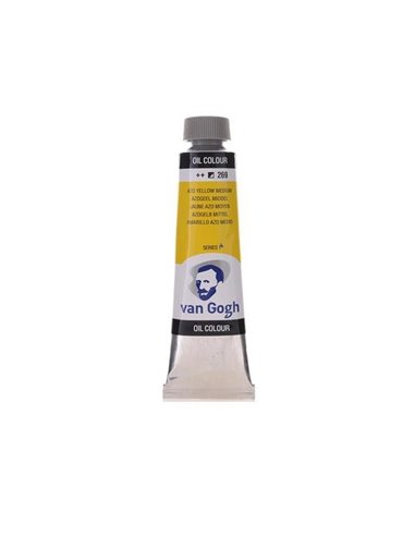 Talens van gogh χρώματα λαδιού 60ml (269-Azo yellow medium)
