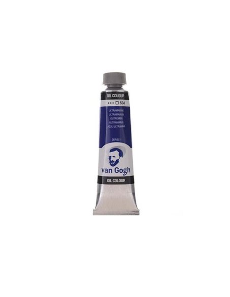 Talens van gogh χρώμα λαδιού 504 ultramarine 20ml