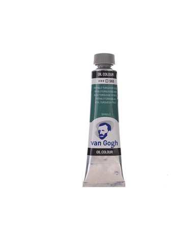 Talens van gogh χρώματα λαδιού 60ml (565-Phthalo Turquoise Blue)