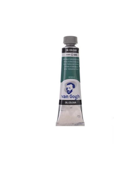 Talens van gogh χρώματα λαδιού 60ml (565-Phthalo Turquoise Blue)