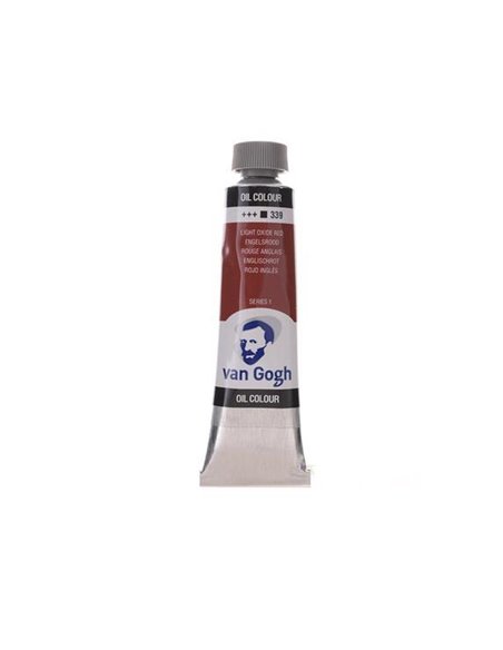 Talens van gogh χρώματα λαδιού 60ml (339-Light oxide red)
