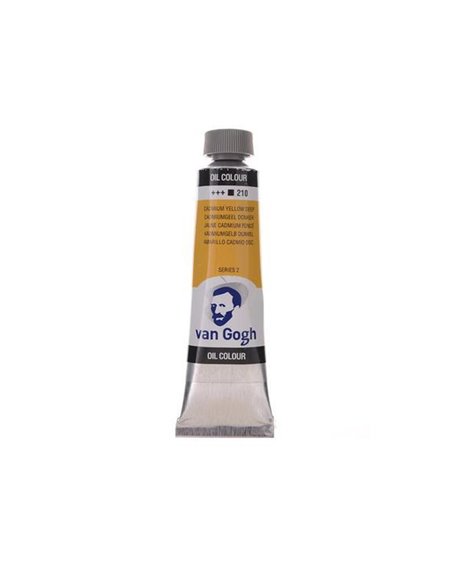 Talens van gogh χρώματα λαδιού 60ml (210-Cadmium yellow deep)