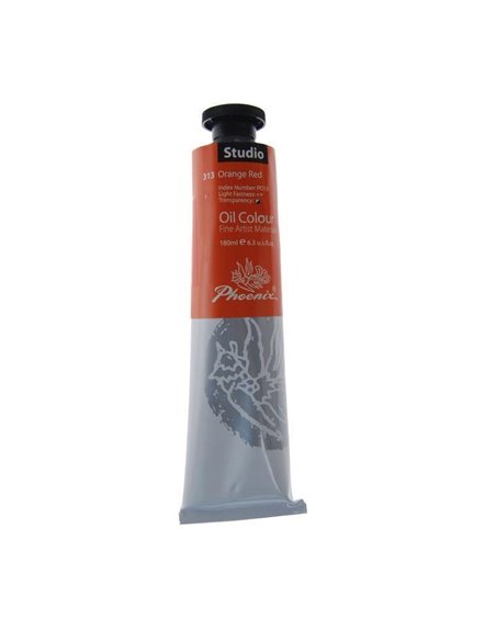 Phoenix χρώμα λαδιού orange red 180ml