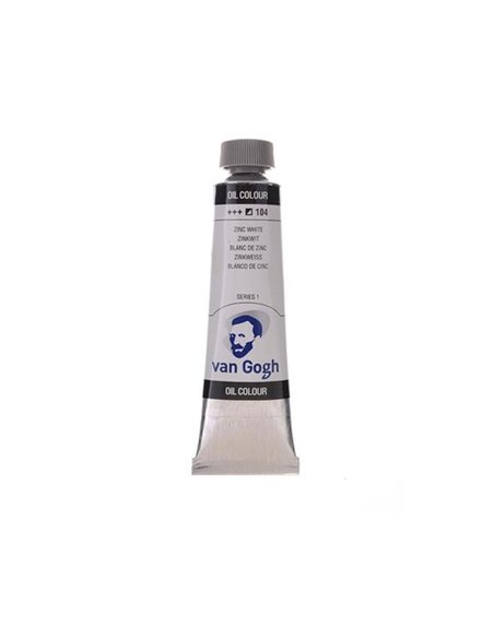 Talens van gogh χρώμα λαδιού 104 zinc white 200ml