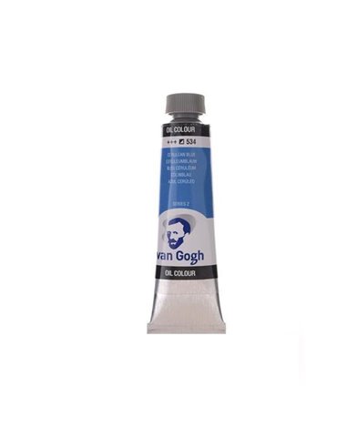 Talens van gogh χρώματα λαδιού 60ml (534-Cerulean Blue)