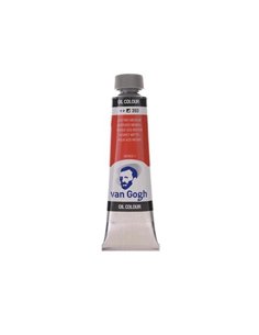 Talens van gogh χρώμα λαδιού 393 azo red medium 200ml
