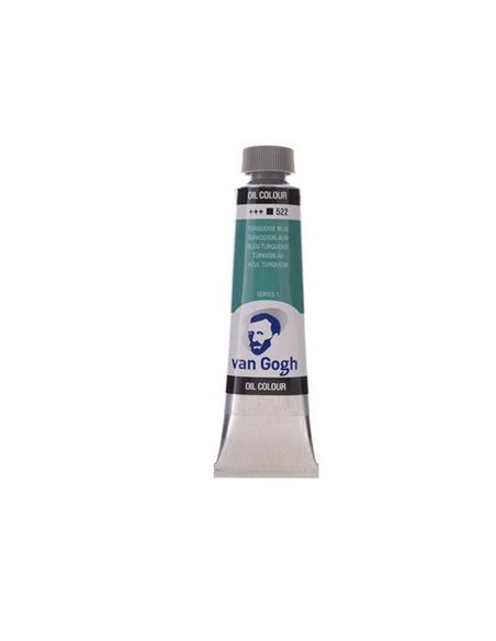 Talens van gogh χρώματα λαδιού 60ml (522-Turquoise blue)