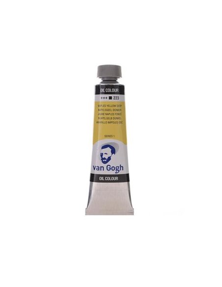 Talens van gogh χρώματα λαδιού 60ml (223-Naples yellow deep)