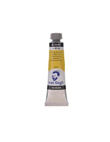 Talens van gogh χρώμα λαδιού 268 azo yellow light 20ml