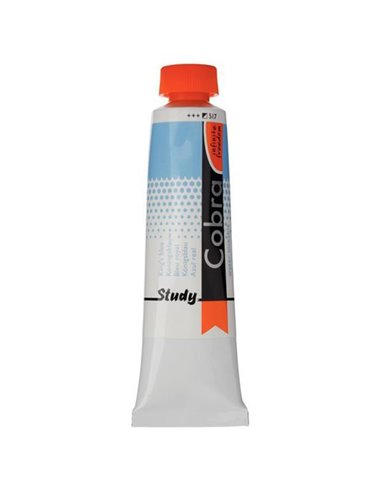 Talens Cobra Study water mixable oil 517 kings blue 40ml.