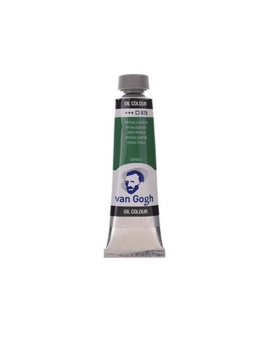 Talens van gogh χρώμα λαδιού 675 phthalo green 20ml