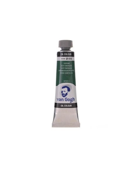 Talens van gogh χρώματα λαδιού 60ml (616-Viridian)