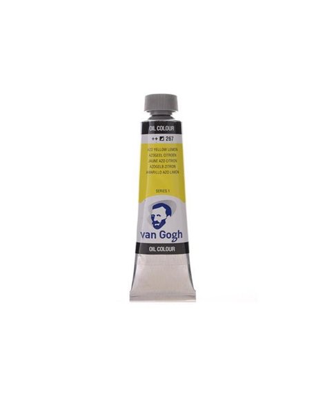 Talens van gogh χρώμα λαδιού 267 azo lemon yellow 200ml