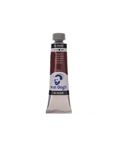 Talens van gogh χρώματα λαδιού 60ml (347-Indian red)