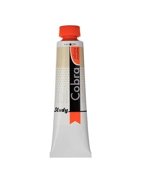 Talens Cobra Study water mixable oil 291 titan. buff 40ml.