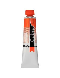 Talens Cobra Study water mixable oil 266 perm. orange 40ml.