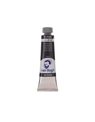 Talens van gogh χρώματα λαδιού 60ml (403-Vandyke brown)