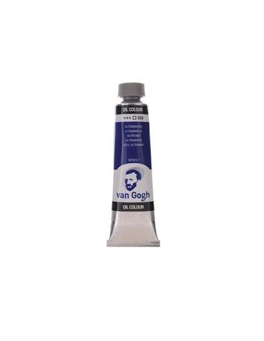 Talens van gogh χρώμα λαδιού 504 ultramarine 200ml