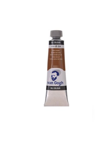 Talens van gogh χρώμα λαδιού 234 raw sienna 20ml