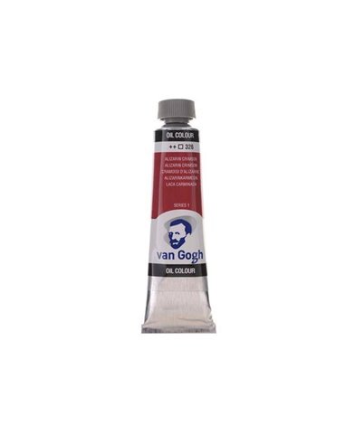 Talens van gogh χρώμα λαδιού 326 alizarin crimson 20ml
