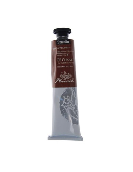 Phoenix χρώμα λαδιού burnt sienna 180ml