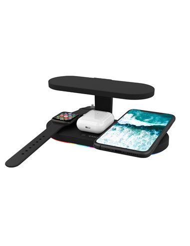 Canyon 5-in-1 wireless charging station UV - CNS-WCS501B