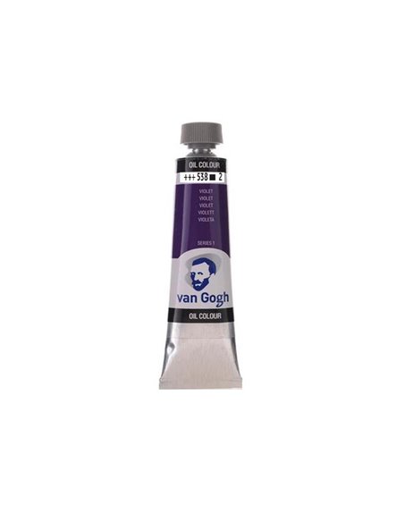 Talens van gogh χρώμα λαδιού 538 mars violet 20ml