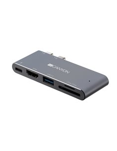Canyon Thunderbolt 3 docking station with Card Reader - CNS-TDS05DG