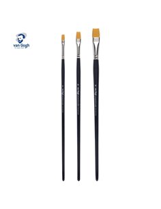Talens van gogh σετ 3 πινέλα πλακέ Νο 8,12,16