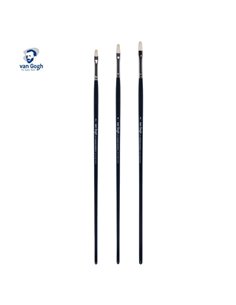Talens van gogh σετ 3 πινέλα πλακέ φυσική τρίχα Νο 2,4,6