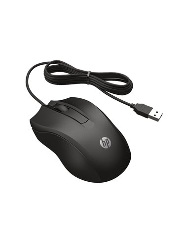 HP Wired Mouse 100 EURO - 6VY96AA