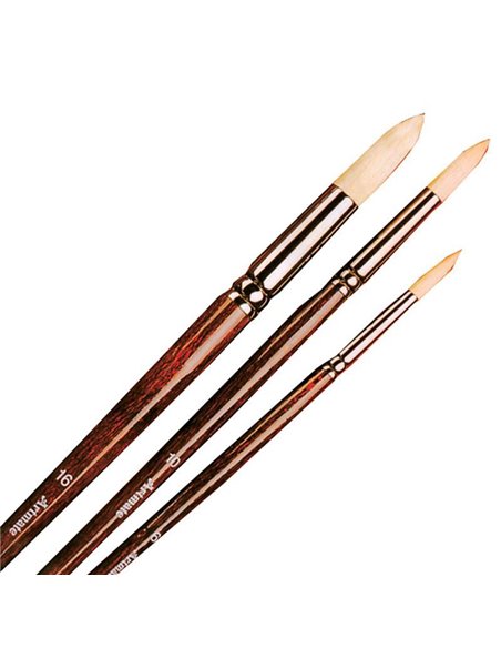 Artmate πινέλο στρόγγυλο φυσική τρίχα Νο4