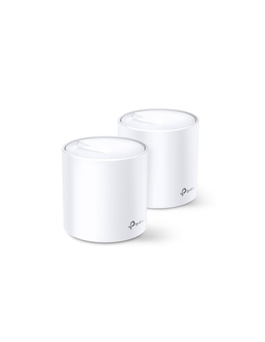 TP-Link Deco X60(2-pack) AX3000 Whole Home Mesh Wi-Fi 6 System