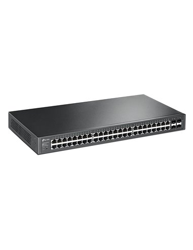 T1600G-52TS (TL-SG2452) JetStream 48-Port Gigabit Smart Switch with 4 SFP Slots