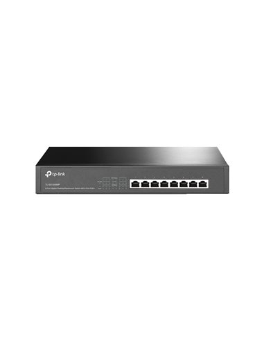 TP-Link 8-Port Gigabit Switch with 8-Port PoE  TL-SG1008MP