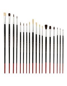 Πινέλα ζωγραφικής σετ 15 τεμαχίων