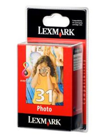 No 31 Ink Lexmark 18C0031E Photo 125Photos 10x15
