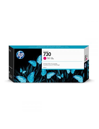 HP 730 300 ml Magenta Ink Cartridge