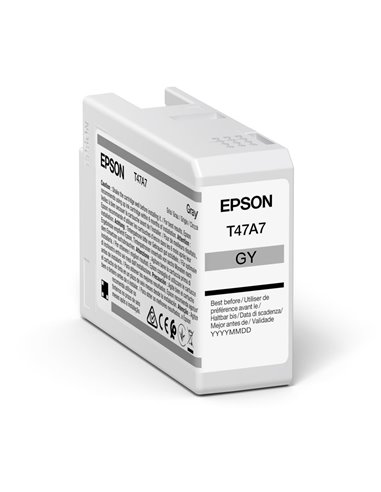 Ink Epson T47A7 C13T47A700 Gray - 50ml