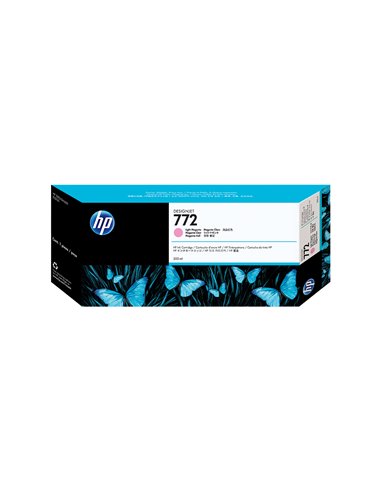 HP 772 300-ml Light Magenta DesignJet Ink Cartridge