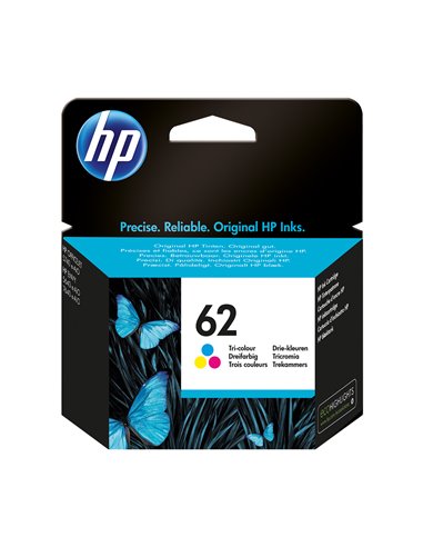 HP 62 Tri-color Original Ink Cartridge