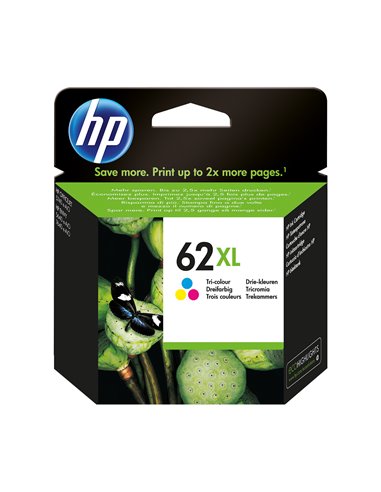 HP 62XL High Yield Tri-color Original Ink Cartridge