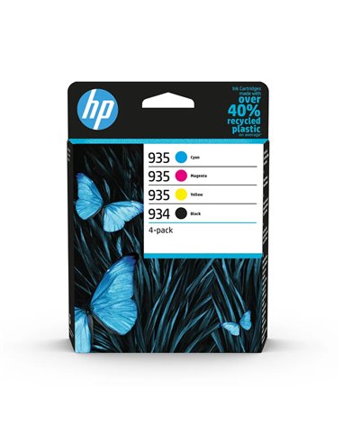 HP 934 Black - 935 CMY Ink Cartridge 4-Pack