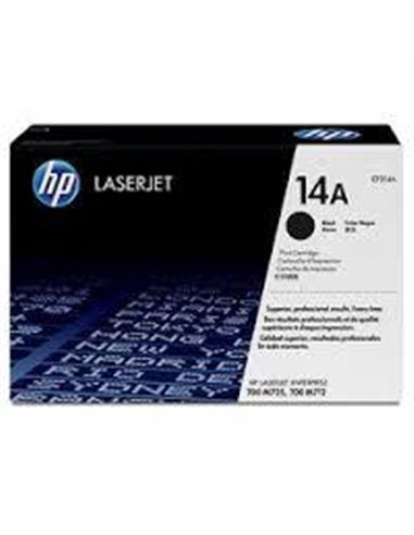 Toner Laser HP 14A LJ M712 Series Black