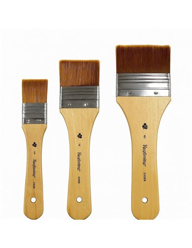 Πινέλα ζωγραφικής για gesso σετ 3 τεμαχίων