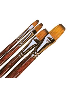 Artmate πινέλο πλακέ με κοντή λαβή - συνθετική τρίχα Νο20