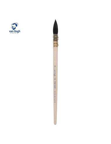 Talens van gogh πινέλο στρόγγυλο φυσική τρίχα Νο 2