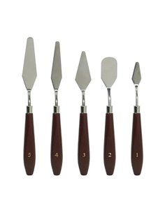 Σετ 5 σπάτουλες ζωγραφικής