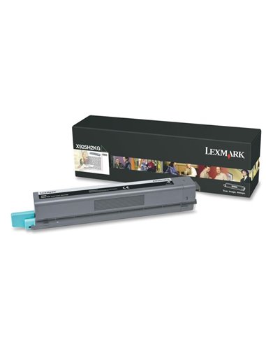 Toner Laser Lexmark X925H2KG Black High Yield 8.5K Pgs